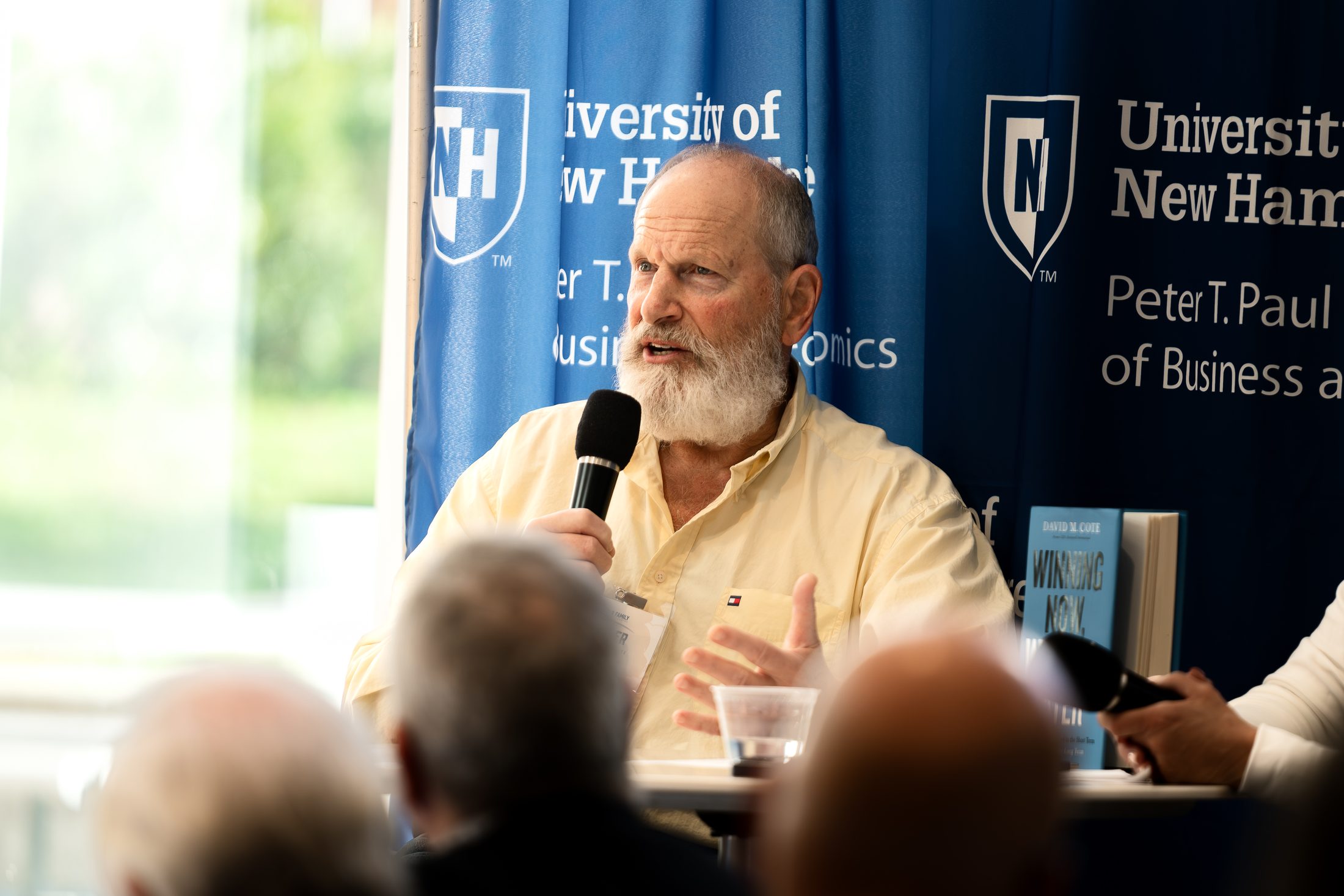 Speaker at a Paul College event