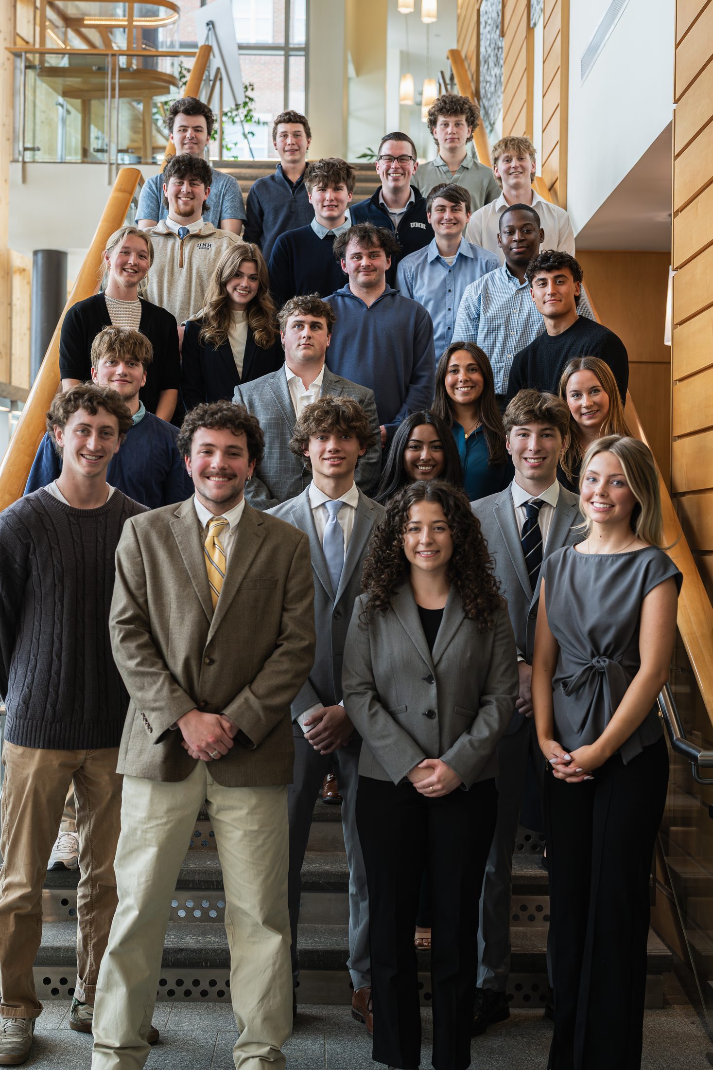 Group portrait at the FIRE undergraduate research conference
