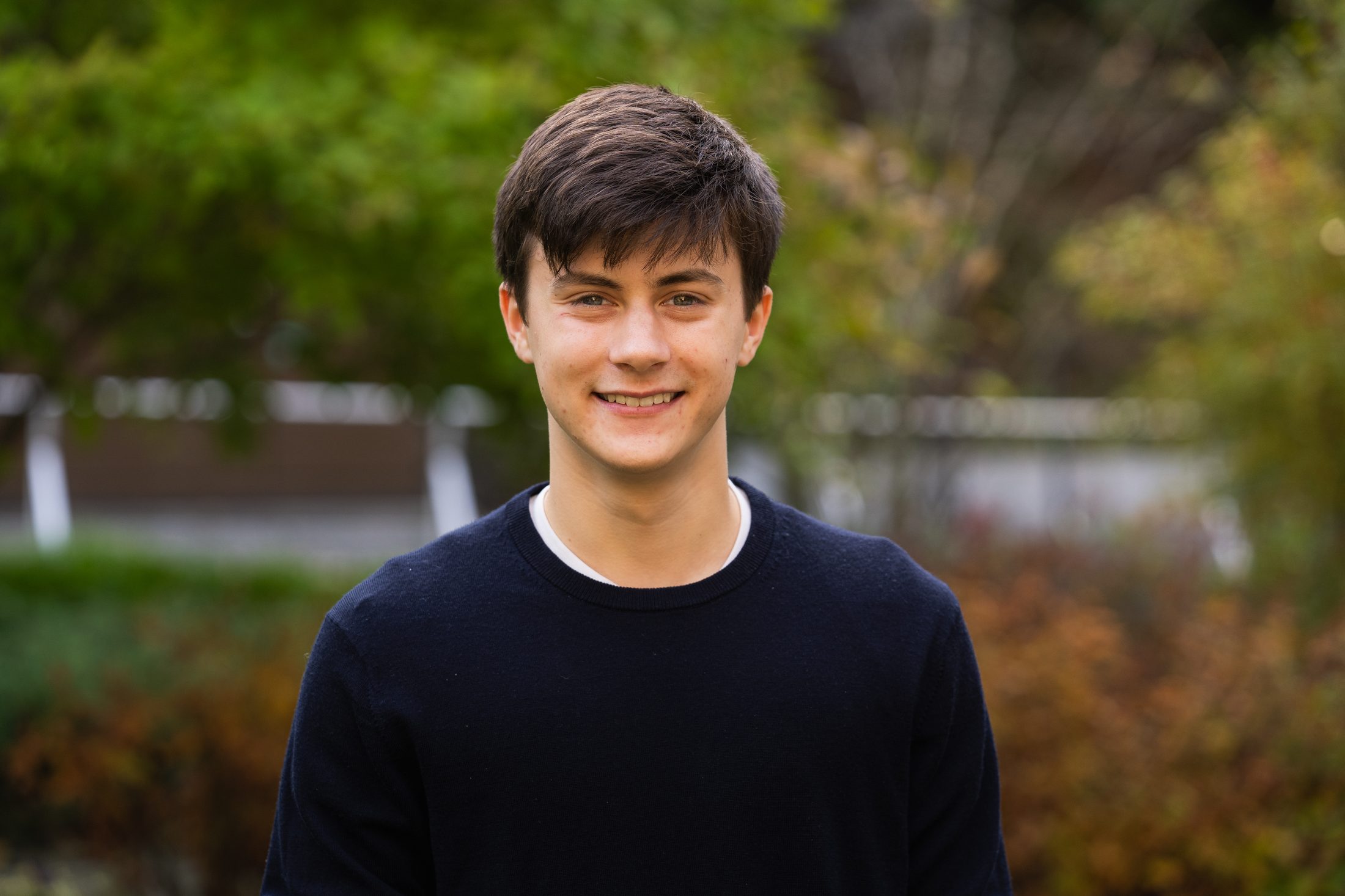 Outdoor portrait of Ryan